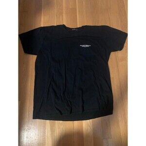 Boohoo Limited Edition Back Graphic Shirt Black Size Medium
